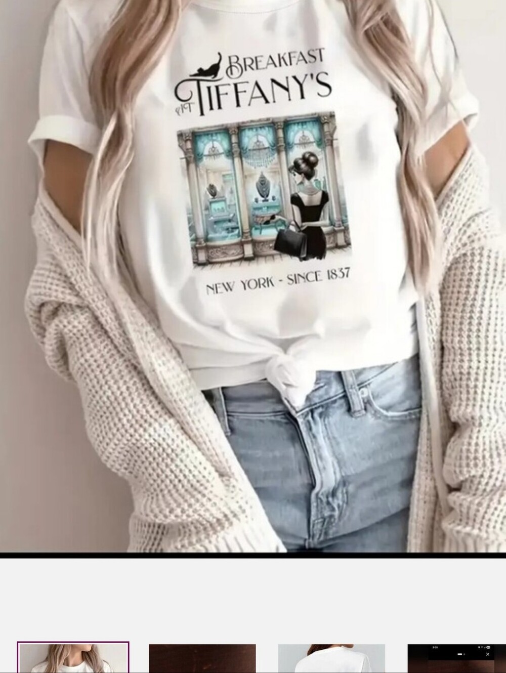 ☆ NEW 2 FOR $28 Graphic Tee & Bracelet SIZE MEDIUM